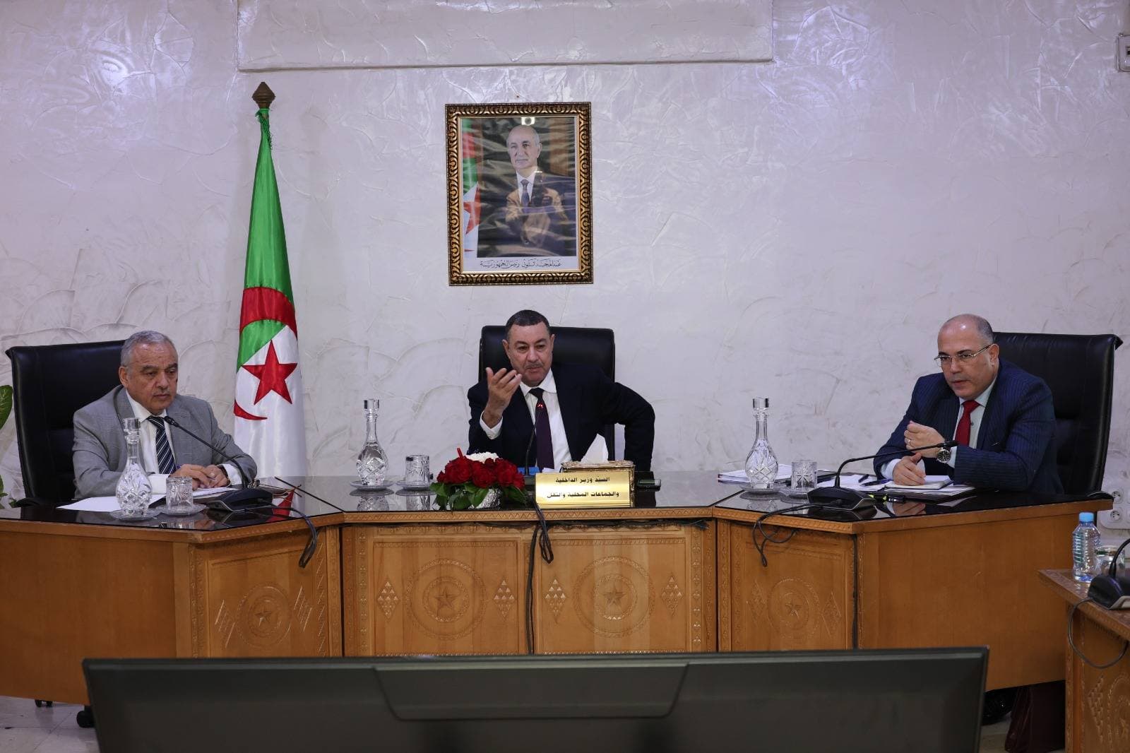 Sayoud souligne la nécessité de renforcer le rôle du groupe Logitrans