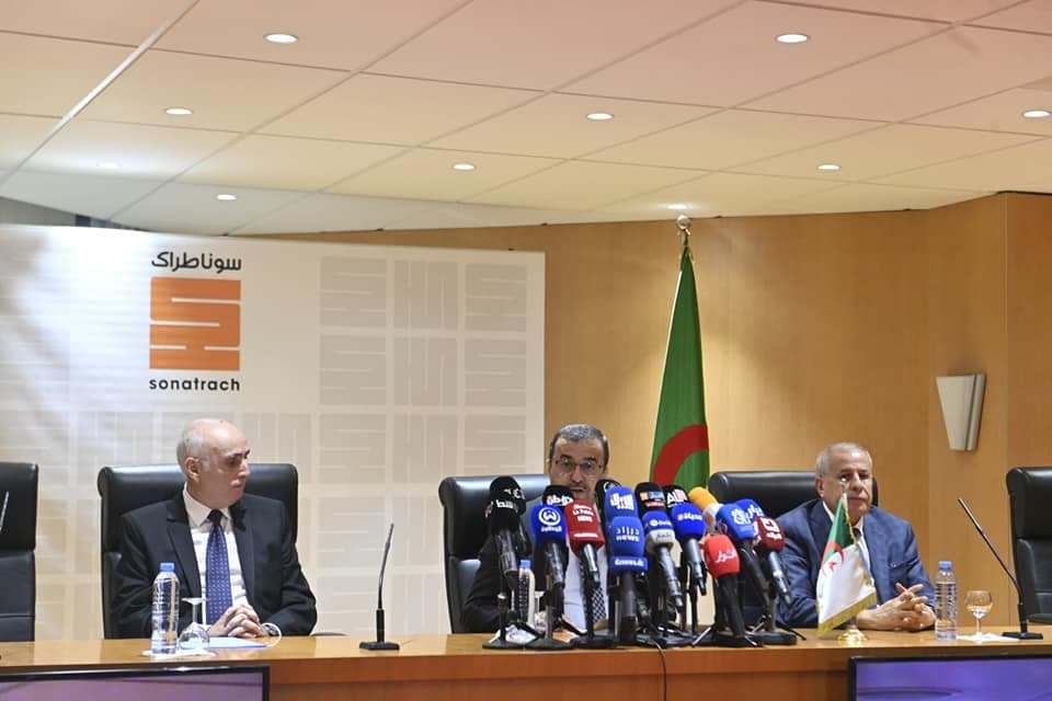 Noureddine Daoudi, installé dans ses nouvelles fonctions de PDG de Sonatrach