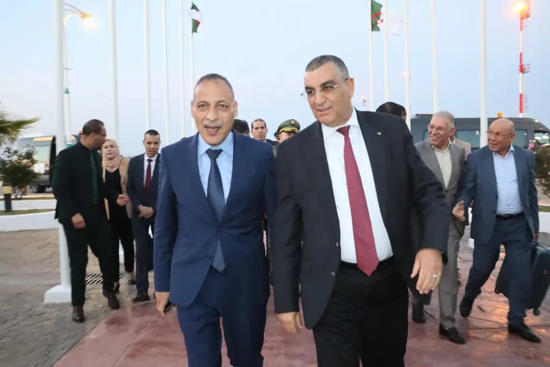 Djellaoui entame une visite d'inspection des différents tronçons du projet