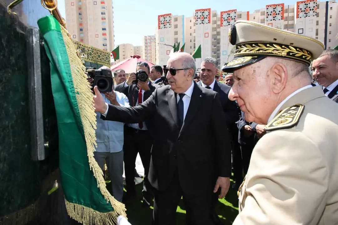 Le président de la République inaugure à Alger le pôle urbain "le défunt moudjahid Ahmed-Taleb-El Ibrahimi" à Rahmania