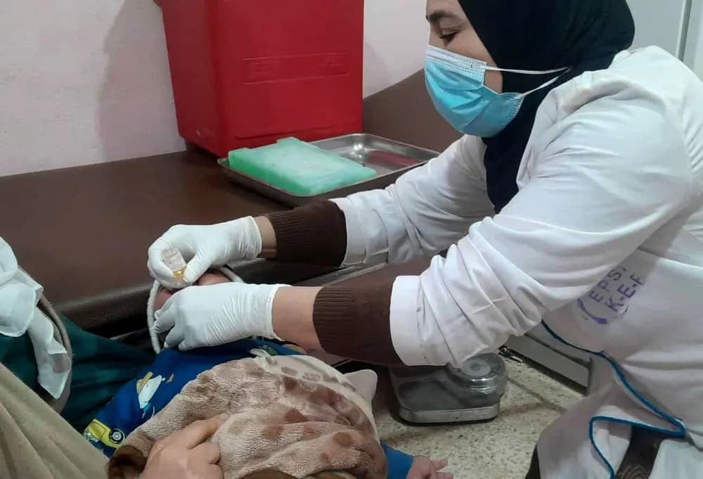 Début de la campagne nationale de vaccination contre la poliomyélite