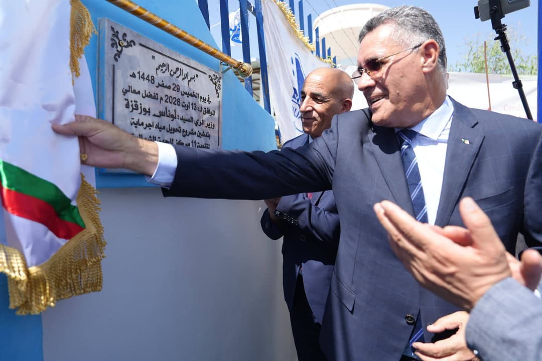 Lancement, fin août, des travaux du projet d'alimentation de la wilaya de Tiaret en eau dessalée