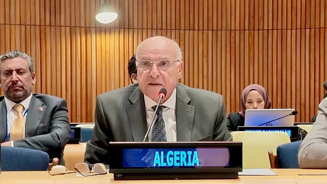 Attaf participe à New York au Dialogue de haut niveau à l'occasion du 5e anniversaire de l'Initiative pour le développement mondial