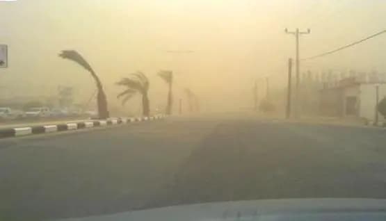 Persistance des vents forts mercredi et jeudi sur plusieurs wilayas du Sud