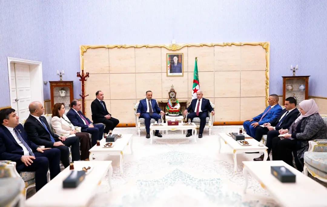 M. Boughali reçoit une délégation du groupe parlementaire d’amitié "Azerbaïdjan-Algérie"