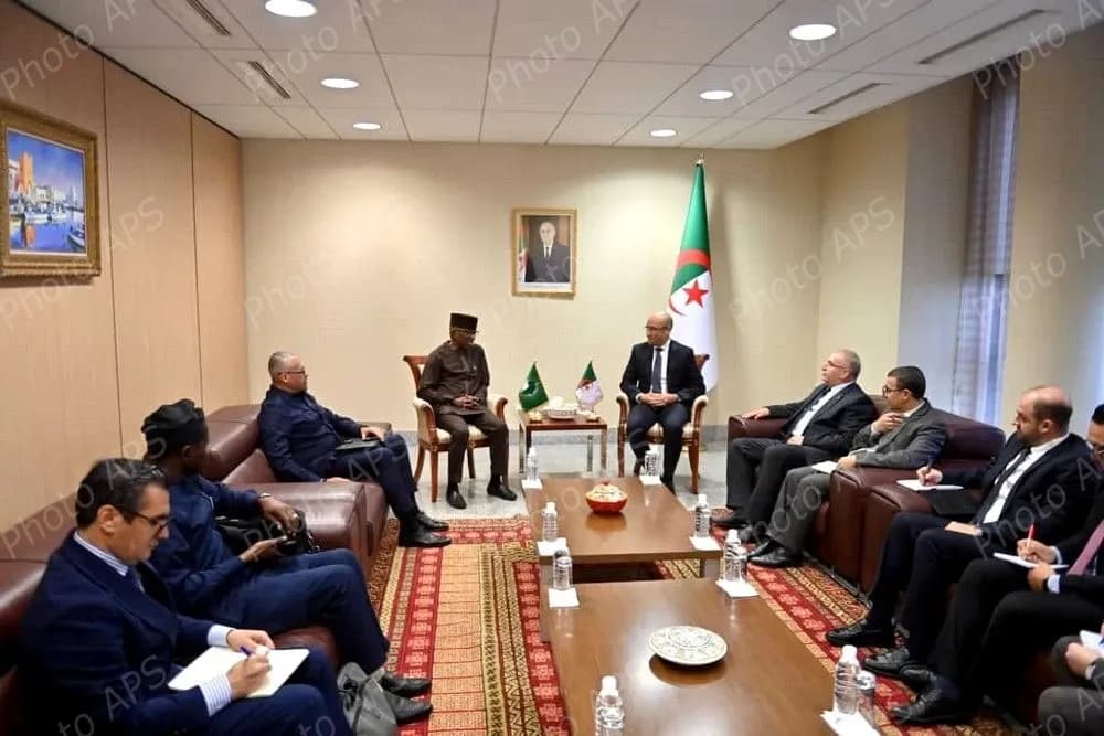 Chaib reçoit le Commissaire aux affaires politiques, à la paix et à la sécurité de l'UA