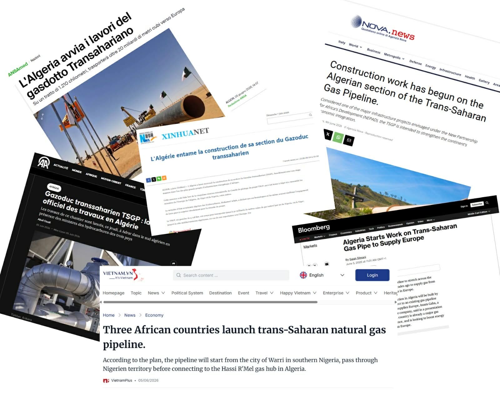 Le TSGP suscite l'intérêt de la presse internationale