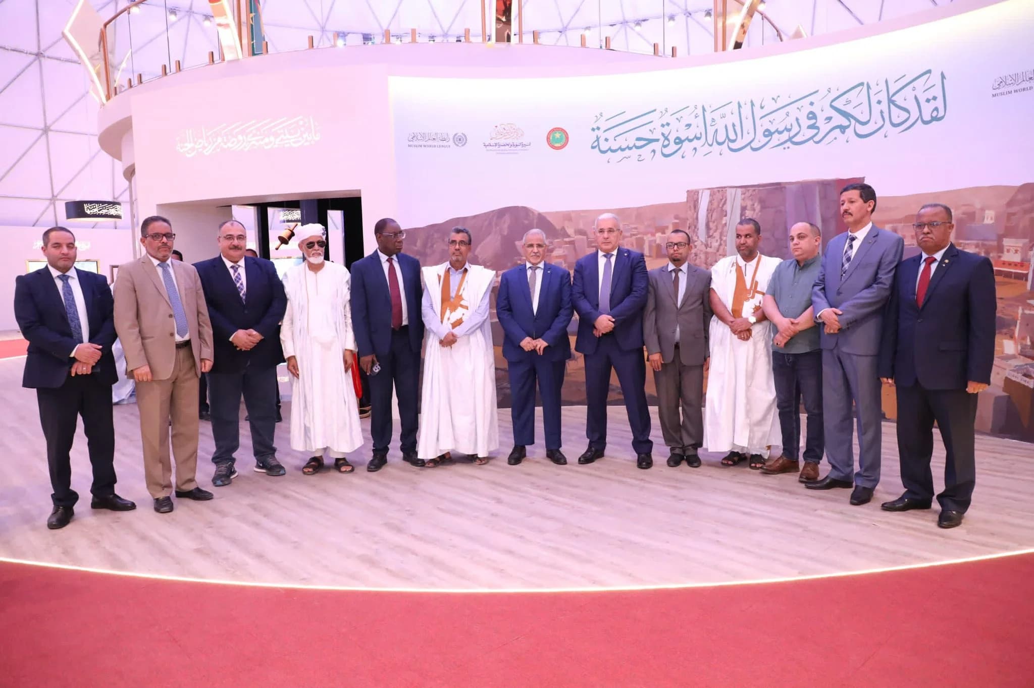 Boughali visite le musée de la Sira du prophète à Nouakchott