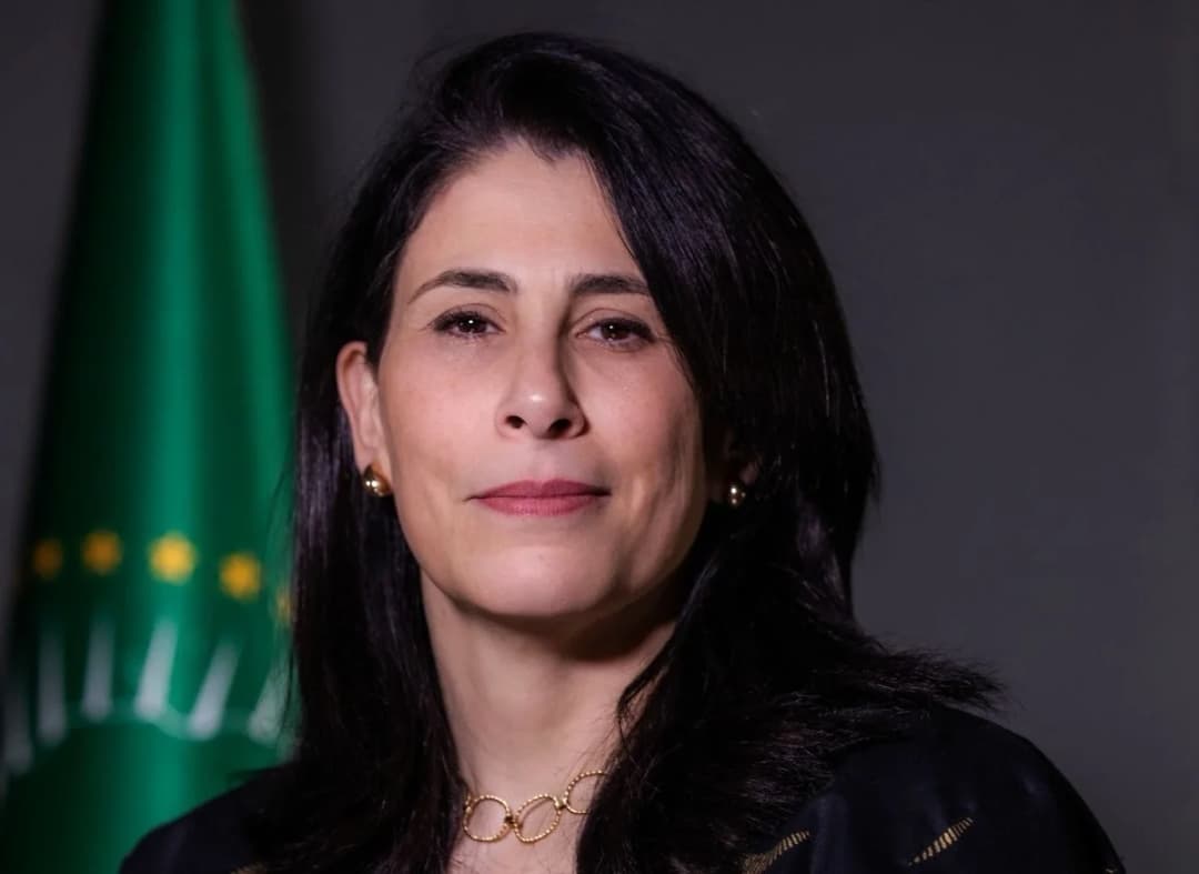 La vice-présidente de la Commission de l'Union africaine Selma Malika Haddadi.