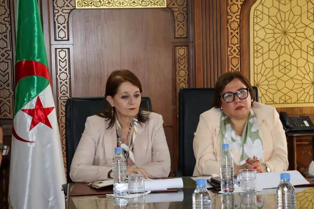 ALGER, 30 juin 2026 (APS)- La ministre du Tourisme et de l'Artisanat, 
Houria Meddahi, a coprésidé avec la ministre de la Formation et de 
l'Enseignement professionnels, Nacima Arhab, une réunion d'évaluation du 
bilan de coopération et de partenariat entre les deux secteurs durant le 
1er semestre 2026, a indiqué, mardi, un communiqué du ministère du 
Tourisme.
	La rencontre a porté sur les recommandations de la convention-cadre, 
signée le 10 novembre 2025 et le protocole d'accord portant sur le 
règlement de la situation des guides touristiques, signé le 6 janvier 2026, 
ajoute le communiqué.
	A cette occasion, Mme Meddahi a valorisé les efforts consentis par les 
cadres des deux secteurs pour "exécuter la convention qui s'est soldée par 
plusieurs opérations qualitatives dans le domaine de la formation et visant 
à former des acteurs clé dans le domaine du tourisme, à l'instar des guides 
touristiques et des artisans, ce qui a permis d'augmenter et d'améliorer le 
niveau des professionnels et des opérateurs touristiques, voire d'améliorer 
la qualité des services".
	Pour la ministre du To
urisme, cette convention s'inscrit dans le cadre des 
efforts des deux secteurs, visant "à organiser les métiers et à valoriser 
les ressources humaines, en adéquation avec le marché du travail dans le 
cadre de la stratégie économique visant à diversifier l'économie nationale, 
à créer de l'emploi et à concrétiser le plan du gouvernement 2026-2028".  
	Elle a également souligné que cette formation vise "la qualification des 
ressources humaines capables de fournir des services touristiques de 
qualité, le développement des établissements  touristiques, le renforcement 
de la durabilité, l'intégration de la technologie et de l'innovation, la  
modernisation de l'activité touristique et la numérisation de ses 
structures, afin de consolider la transformation numérique et de promouvoir 
la destination touristique Algérie".
	Pour sa part, la ministre de la Formation et de l'Enseignement 
professionnels a réaffirmé "l'engagement de son secteur à poursuivre 
l'accompagnement des professionnels et des artisans" , annonçant "la 
programmation de nouvelles sessions de formation axées sur le marketing 
numérique, la photographie professionnelle des produits de l'artisanat 
outre le renforcement des compétences en communication et en langues", 
insistant, en outre, sur "la priorisation de la mise à disposition d'une 
mai
n-d'œuvre qualifiée, en adéquation avec les exigences du marché du 
travail".
	Par ailleurs, le communiqué précise que la dernière période a été marquée 
par "la réalisation de résultats significatifs dans le domaine de la 
formation", et que "4.000 guides touristiques non agréés ont été recensés, 
dont une partie a déjà régularisé sa situation, tandis que l'opération de 
régularisation se poursuit".
	La réunion a également été marquée par la présentation d'un exposé sur 
"l'état d'avancement de la plateforme numérique dédiée aux guides 
touristiques", la ministre du Tourisme ayant insisté sur "la nécessité 
d'achever sa réalisation dans les meilleurs délais afin de garantir une 
gestion moderne et efficace".
	Au terme de cette rencontre, l'accent a été mis sur "la poursuite de la 
coordination conjointe en vue d'examiner de nouvelles propositions de 
formation dans les domaines de l'hôtellerie, de la restauration et du 
tourisme thermal, afin d'assurer la protection du produit national et sa 
durabilité", conclut le communiqué.(