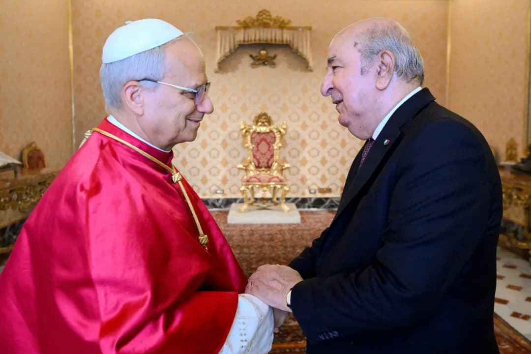 L'Algérie se félicite de la teneur du communiqué des autorités de l'Etat du Vatican sur la visite officielle du Pape Léon XIV en Algérie