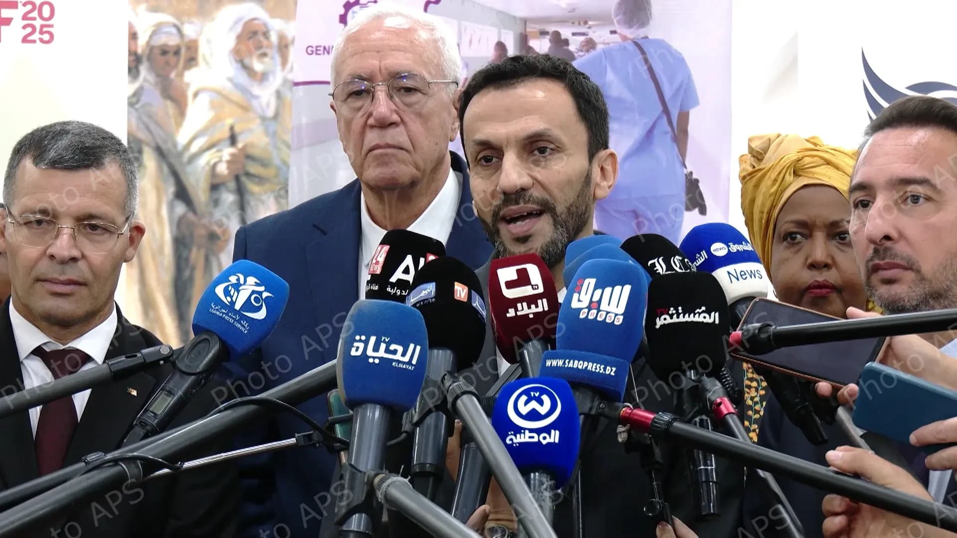 Declaration du ministre de l'Economie de la connaissance, des Start-up et des Micro-entreprises Noureddine Ouadah dans le cadre de la 4e édition de la Foire commerciale intra-africaine (IATF).