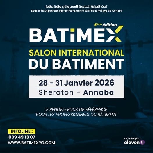 Ouverture de la 5ème édition du salon international du Bâtiment