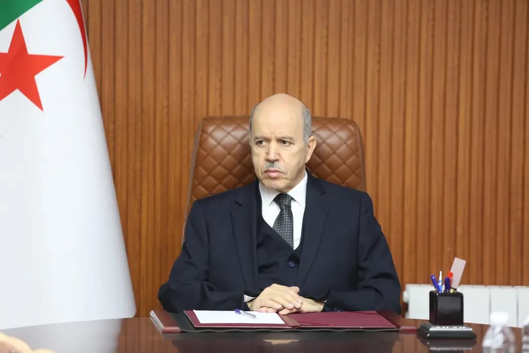 Le ministre du Travail, de l'Emploi et de la Sécurité sociale, Abdelhak Saihi