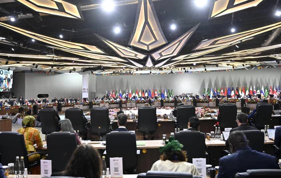 Sommet du G20 à Johannesburg