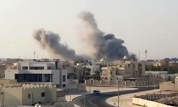 Attaque sioniste sur Doha.