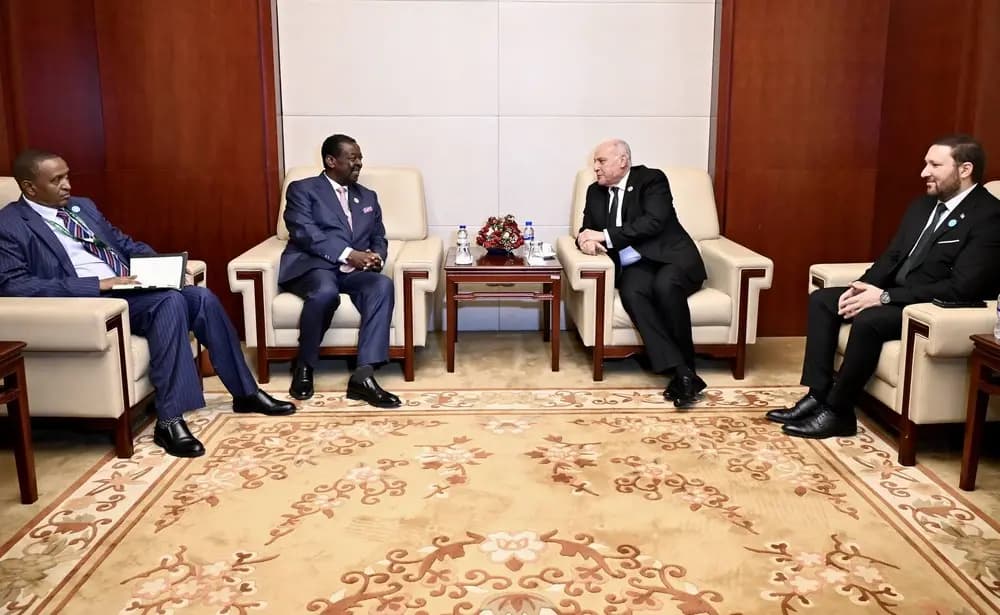 Attaf s'entretient à Addis-Abeba avec son homologue kenyan