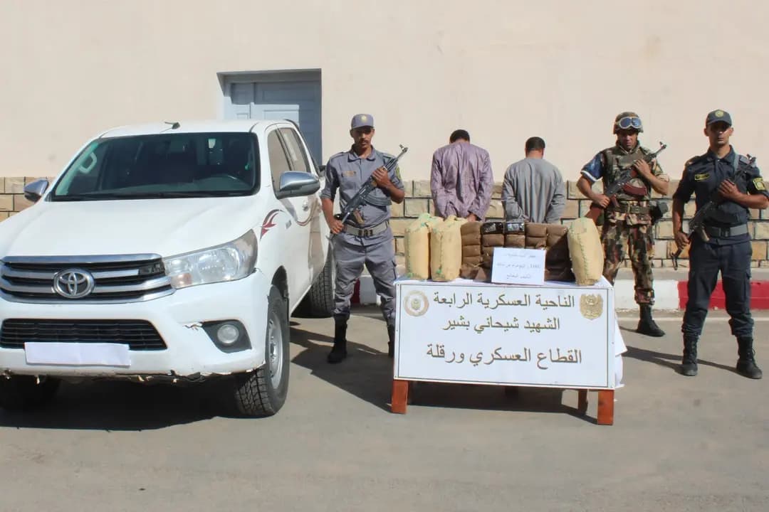 Des réseaux criminels transfrontaliers neutralisés et plus de 6 qx de kif traité saisis à Alger et Tlemcen