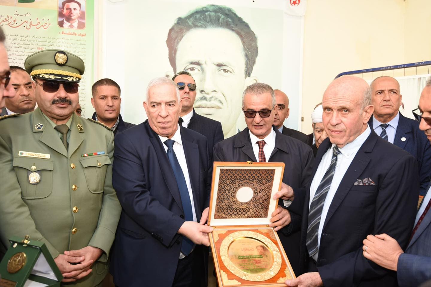 M. Tacherift préside la commémoration du 70ème anniversaire de la mort en martyr de Mostefa Ben Boulaïd