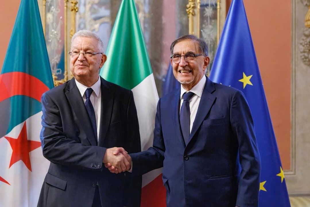 M. Nasri rencontre à Rome le président du Sénat italien