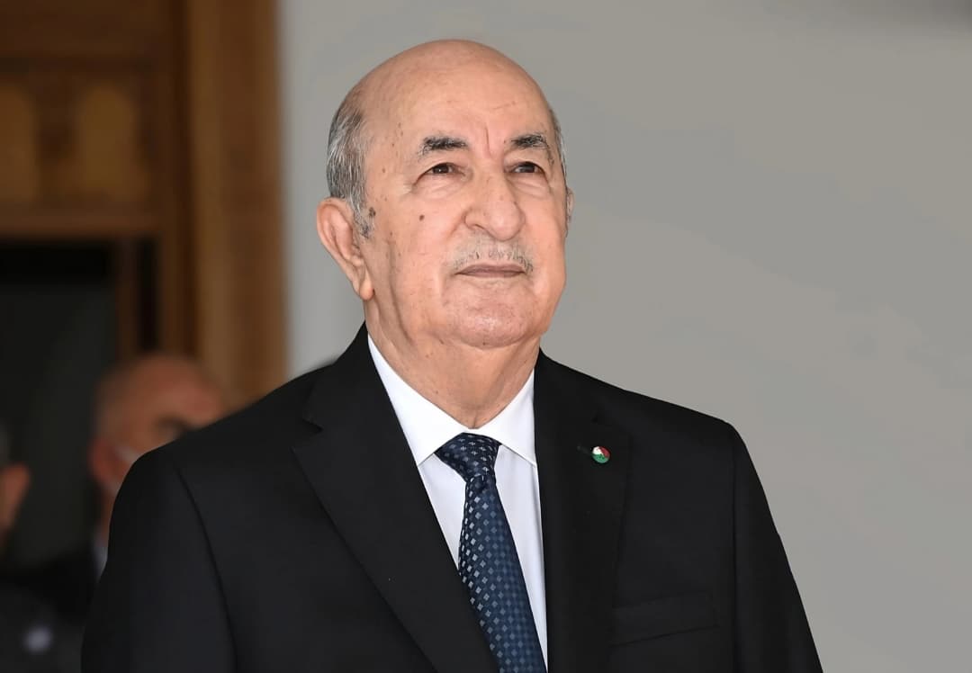 Le président de la République Abdelmadjid Tebboune.