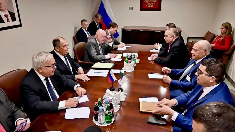 Attaf s'entretient à New York avec son homologue russe