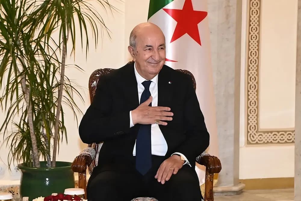 Le président de la République, M. Abdelmadjid Tebboune