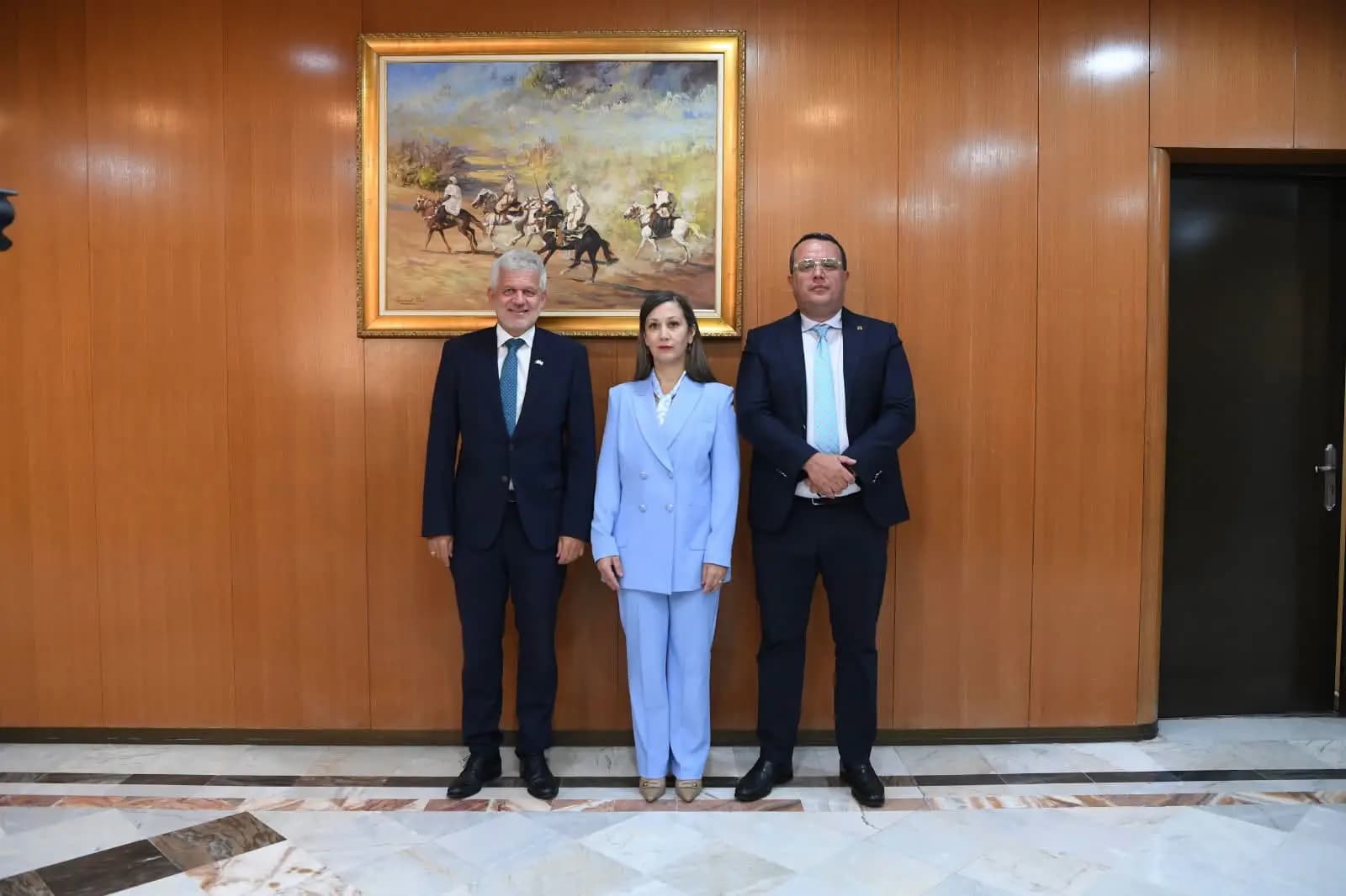 Boufedeche reçoit l'ambassadeur de la République d'Autriche auprès de l'Algérie
