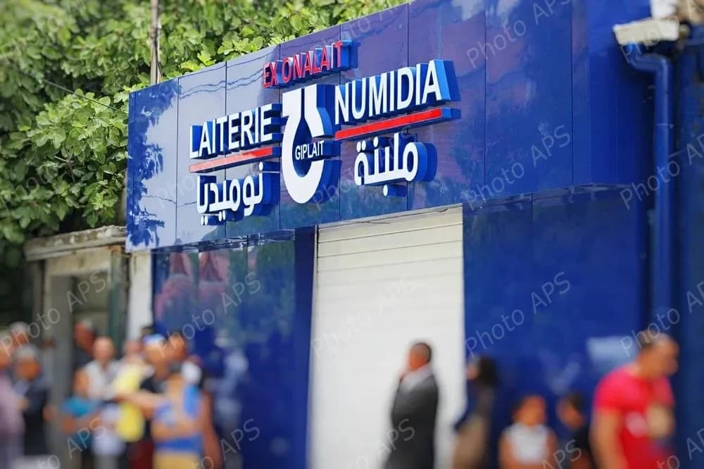 Laiterie Numidia à Constantine 