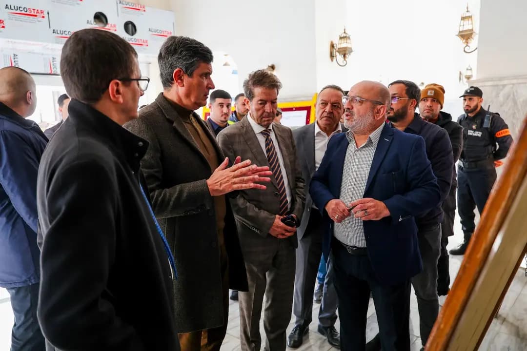  Rabehi inspecte le projet de réalisation de la terrasse du Parc de la Pêcherie