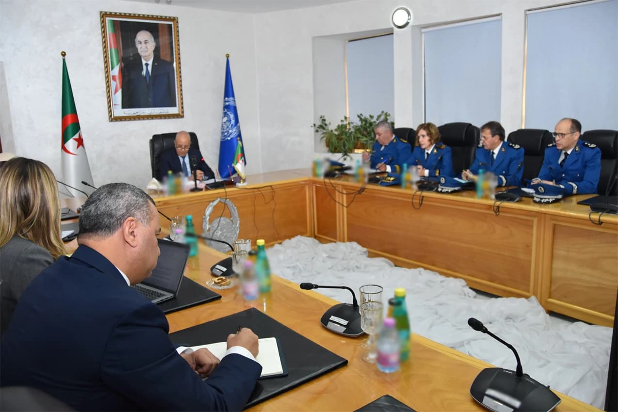 Badaoui reçoit une délégation d'INTERPOL