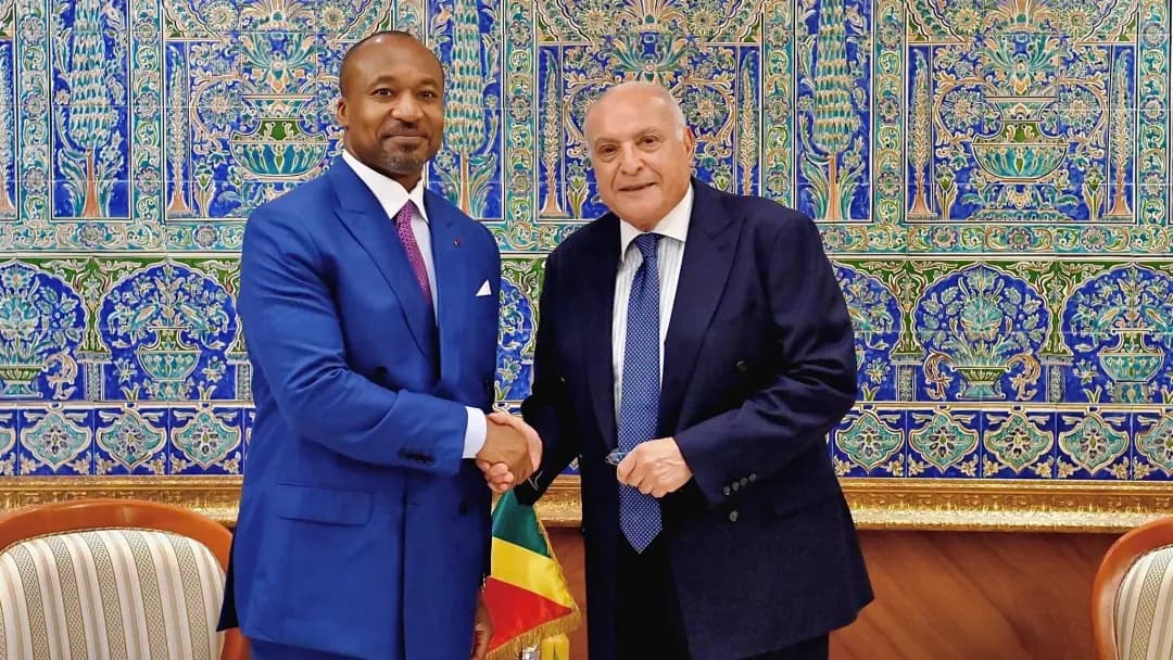 Attaf reçoit le ministre de la Coopération internationale de la République du Congo