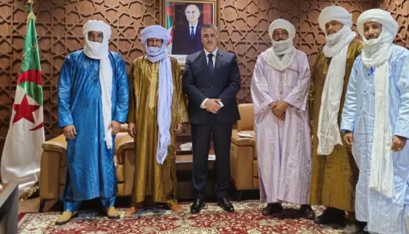 Belaribi reçoit des membres du Parlement représentant la wilaya d'In Guezzam