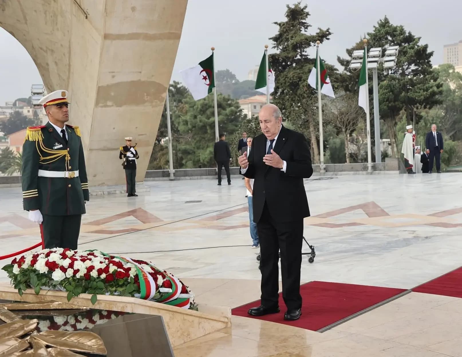 Le président de la République, M. Abdelmadjid Tebboune