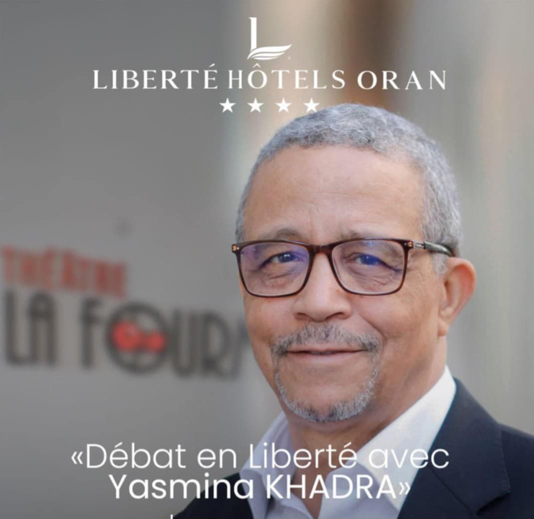L'écrivain Yasmina Khadra.