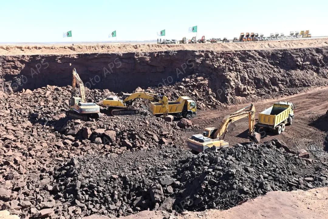 Mine de Gara Djebilet (Tindouf)