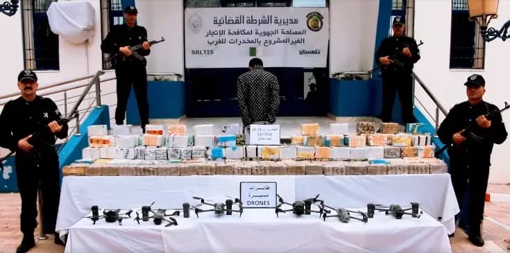 Saisie de plus de 2 quintaux de kif traité en provenance du Maroc