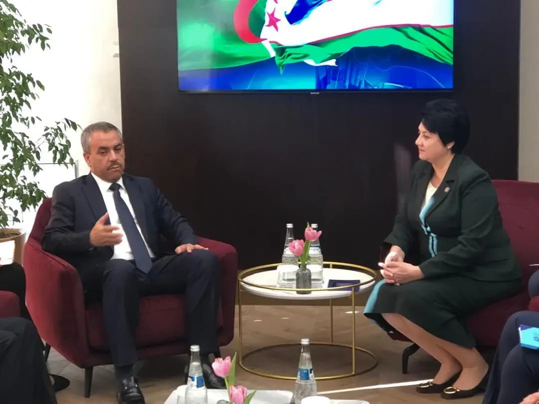 Sadaoui rencontre à Samarcande son homologue ouzbèke