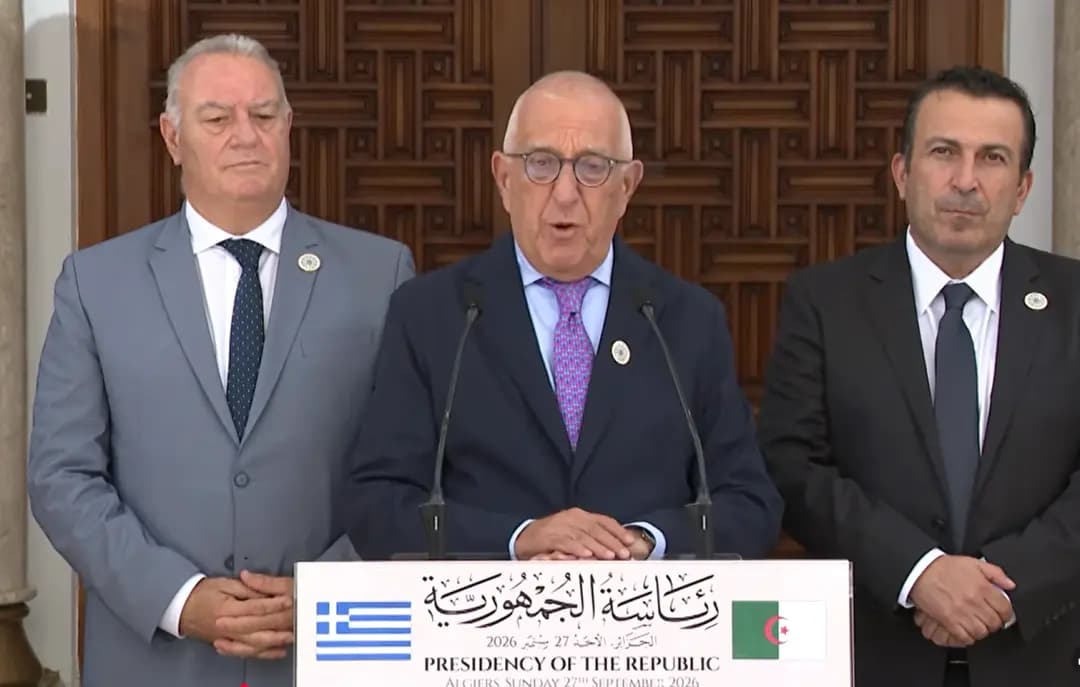 Le président du Parlement grec relève une convergence de vues entre l'Algérie et son pays sur les dossiers d'intérêt commun