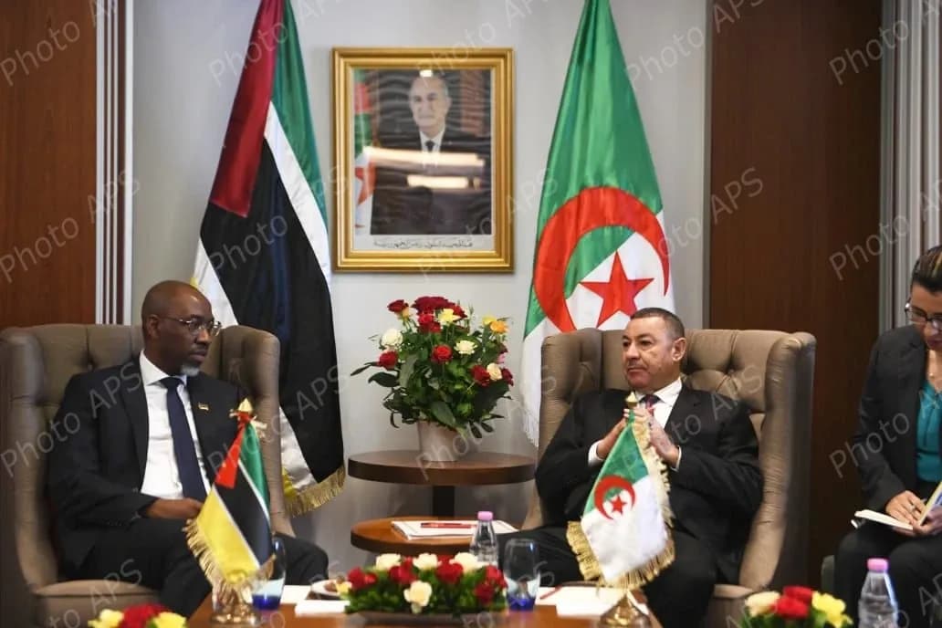 Sayoud reçoit le ministre des Transports et de la Logistique de la République du Mozambique