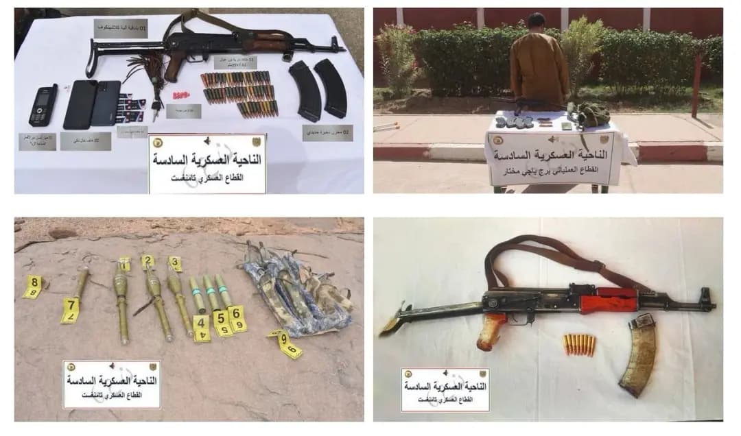 Reddition d'un terroriste et arrestation de 4 éléments de soutien aux groupes terroristes en une 