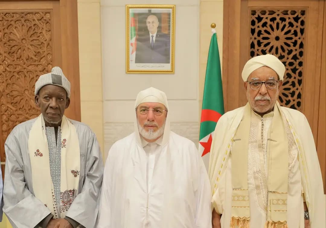 Le recteur de Djamaâ El-Djazaïr reçoit le Khalife général de la Fayda Tidjania au Sénégal