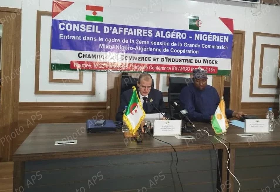 Ouverture de la réunion du Conseil d'affaires algéro-nigérien