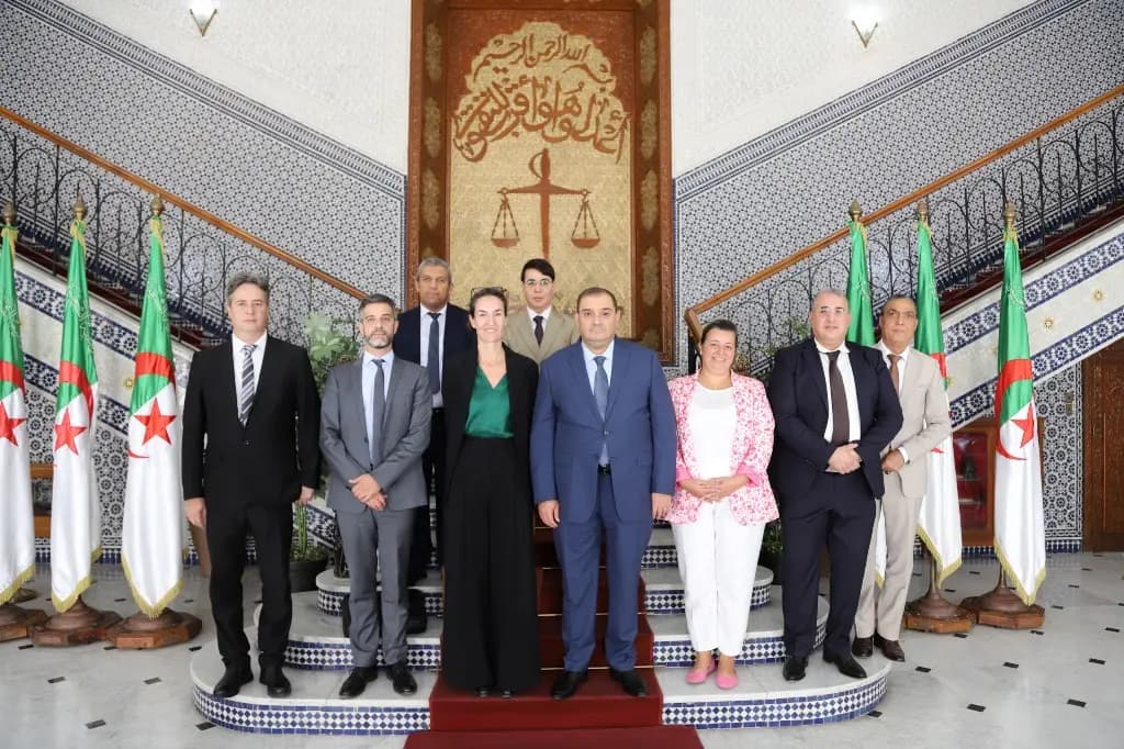 Le ministre de la Justice reçoit la représentante du PNUD en Algérie

