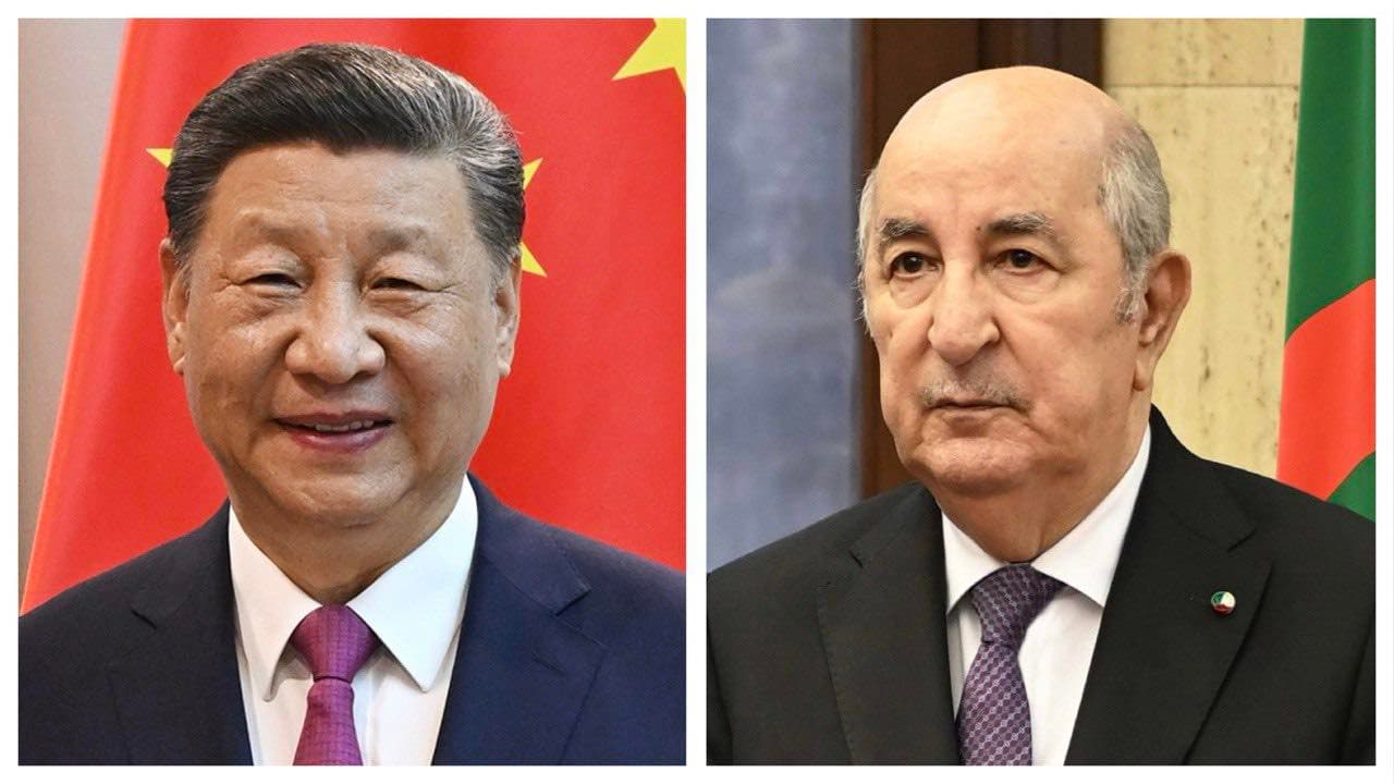 Le président de la République reçoit un message de condoléances du président de la République populaire de Chine