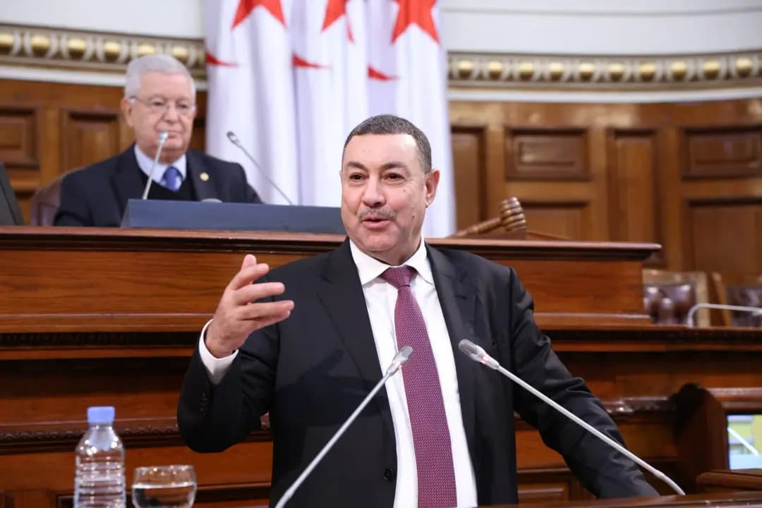 Le ministre de l'Intérieur, des Collectivités locales et des Transports, M. Saïd Sayoud