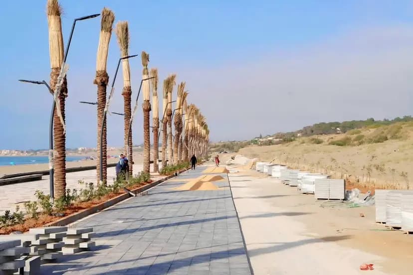 Poursuite des préparatifs et des opérations d'aménagement des plages et des espaces récréatifs
