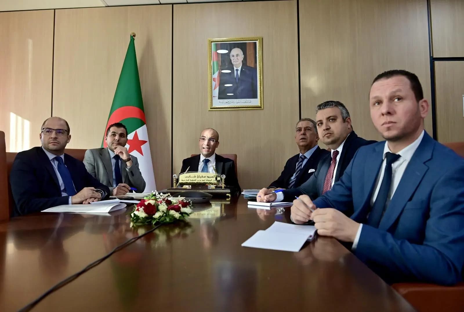 Chaib préside une rencontre virtuelle avec des médecins algériens établis en Europe