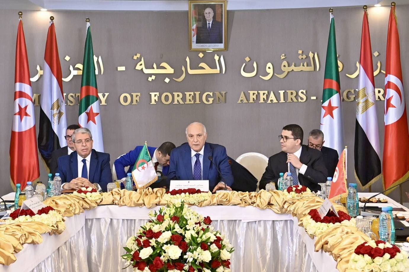 L'Algérie abrite la réunion ministérielle du Mécanisme tripartite des pays voisins 