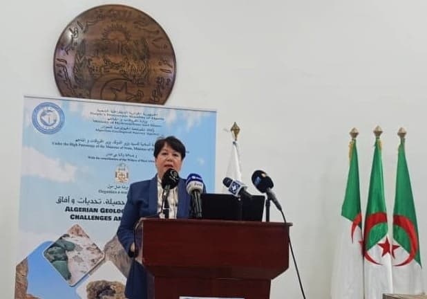 La Secrétaire d’Etat auprès du ministre des Hydrocarbures et des Mines, chargée des Mines, Karima Bakir Tafer